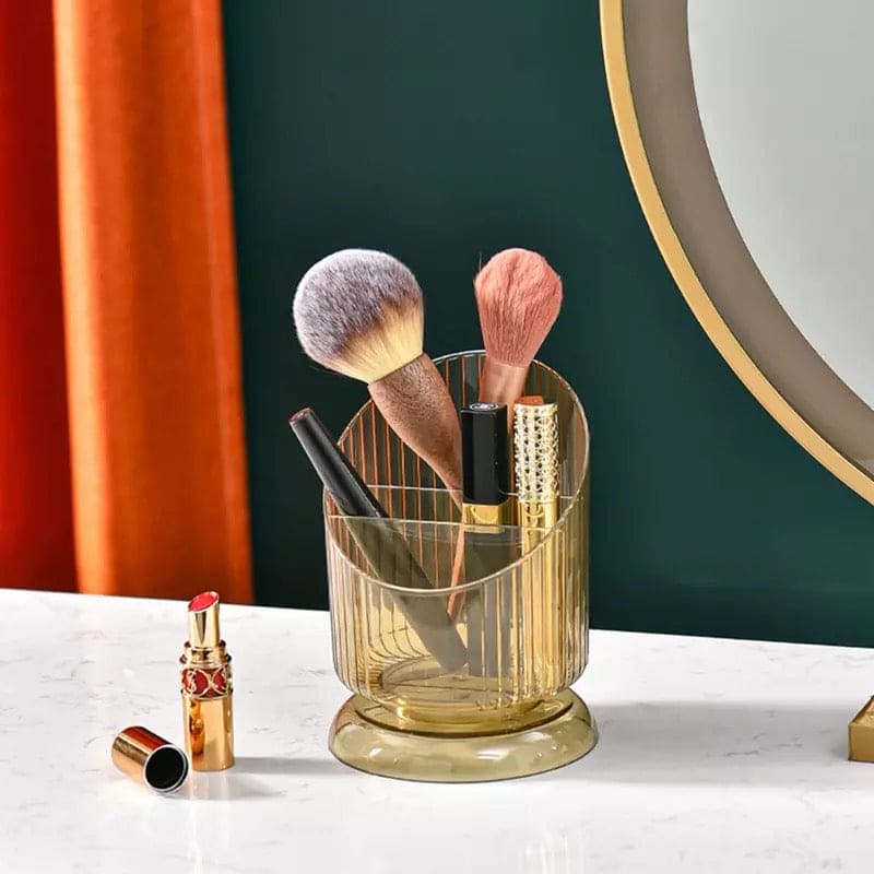 Luxury Striped Lines Pen Holder, Lipstick Brush Pen Holder, Women Make Up Brush Holder, Makeup Brush Pot, Lipstick Stand, Stationary Holder for Women Luxury Striped Lines Pen Holder, Lipstick Brush Pen Holder, Women Make Up Brush Holder, Makeup Brush Pot, Lipstick Stand, Stationary Holder for Women